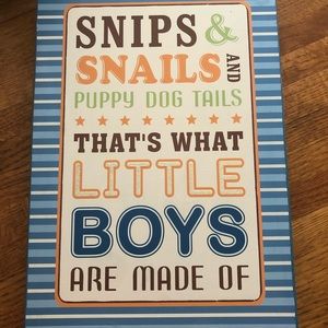 Boys Room Sign